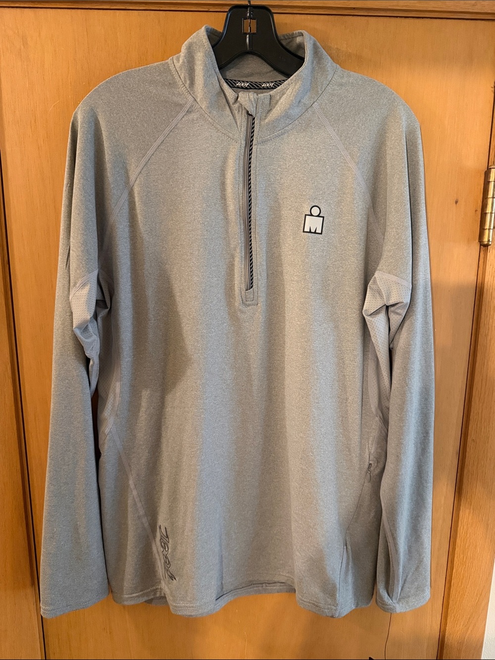 Zoot Men’s Oceanside Half Zip Pullover Ironman New Gray Size Medium